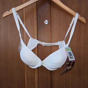 Maidenform Bra 36B T-Shirt Bra White Style 07499 New With Tags